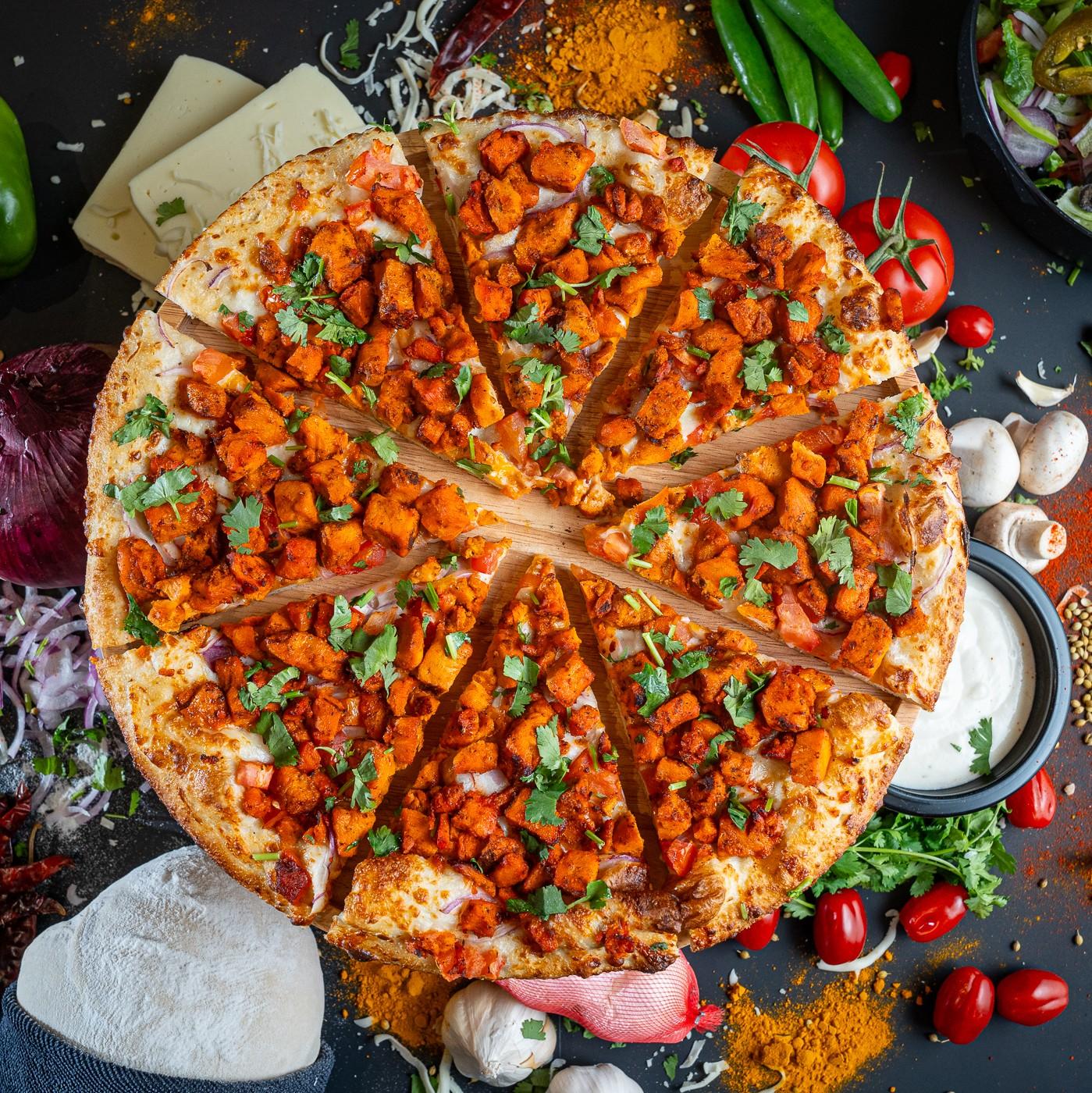 Chicken Tikka Masala Pizza