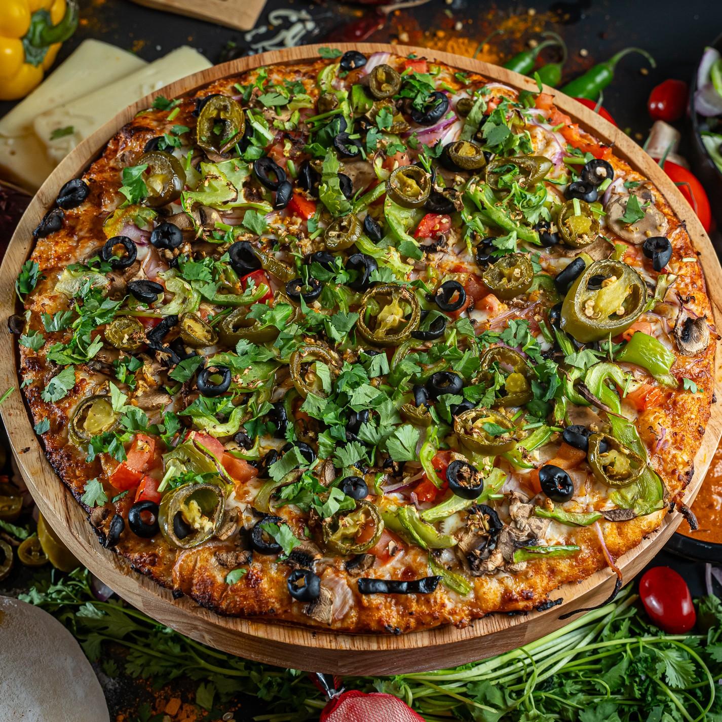 Curry Veggie Pizza