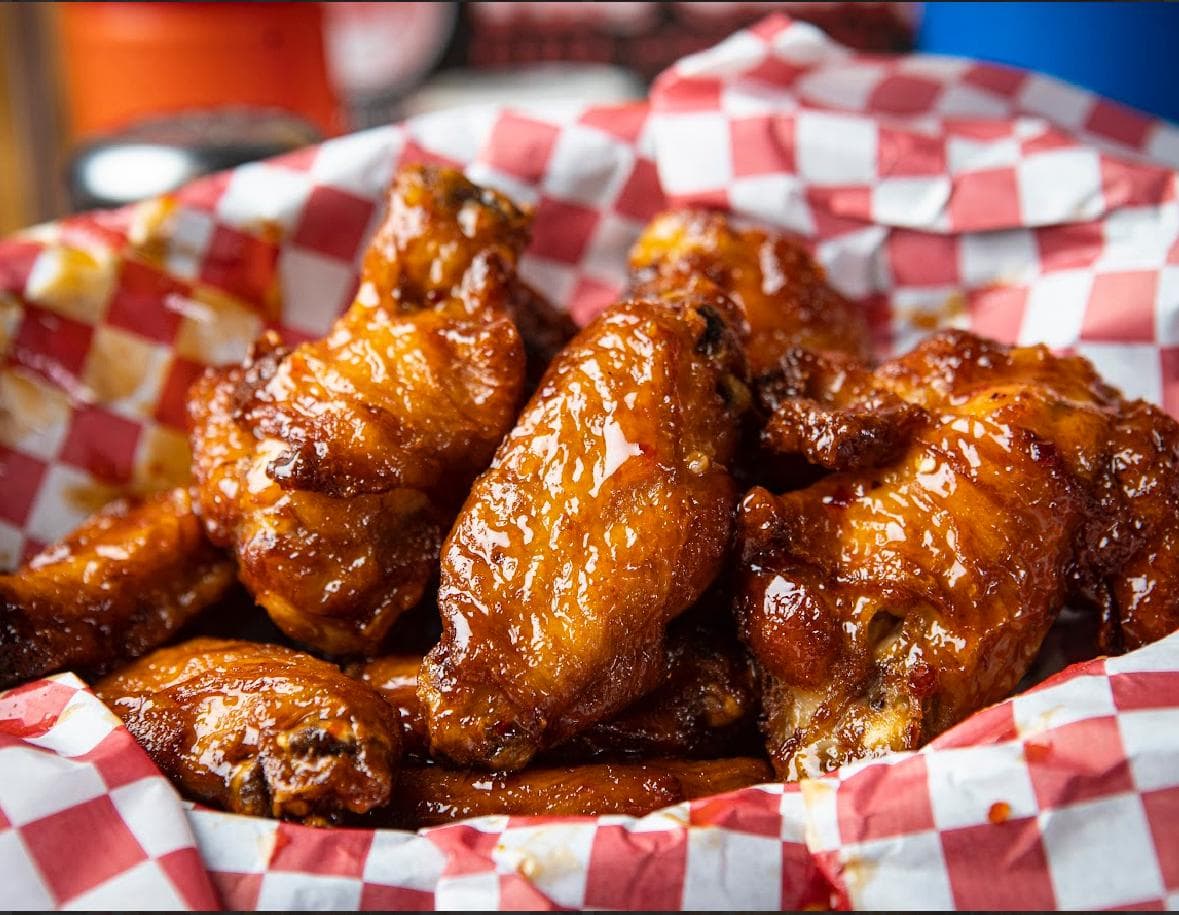 Sweet chilli wings