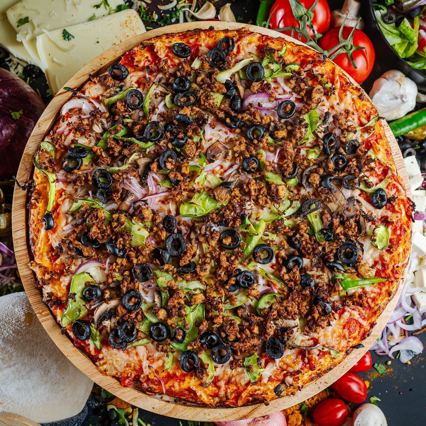 Vegan Combination Pizza