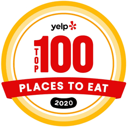 Yelp Top 100 Places to Eat 2020